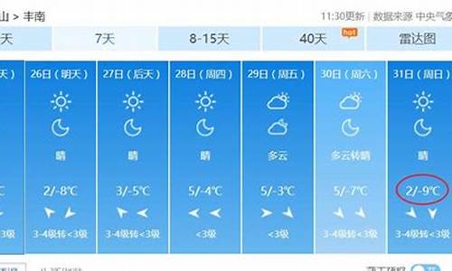 曹妃甸天气预报天气预报_曹妃甸天气预报查询15天