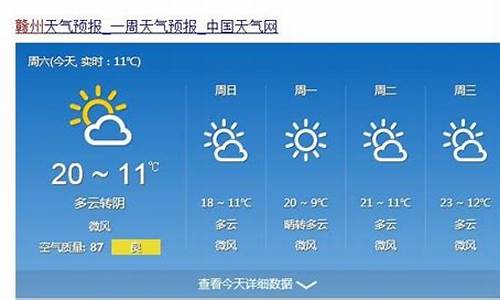 赣州市天气预报15天查询当地_赣州市天气预报15天查询