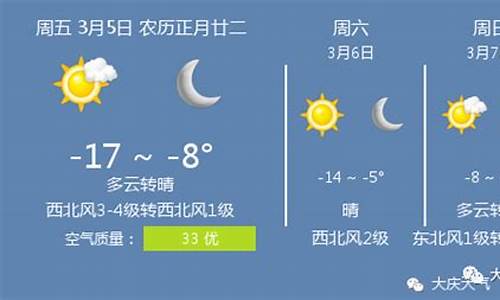 大庆地区天气预报15天详情图_大庆地区天气预报15天详情