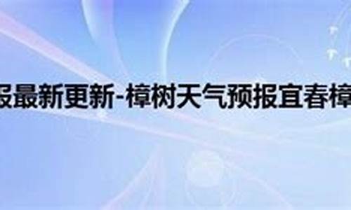 樟树市天气预报30天查询最新_樟树市天气预报30天查询